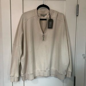 All saints NWT zip up sweatshirt M/L
